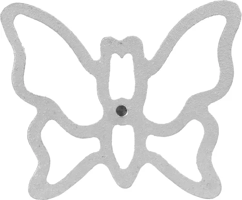Miniatura 4 de O'Creme Roseta de hierro mariposa