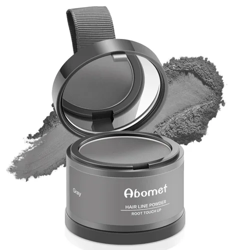 Miniatura 23 de Abomet Polvo Capilar Oculta Instantáneamente la Pérdida de Cabello, Polvo de Color de Cabello para Retoque de Raíces, Complementos Capilares