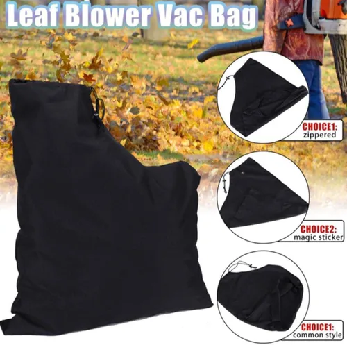 Miniatura 2 de Naysku Bolsa de almacenamiento de hojas para exteriores, bolsa de vacío para soplador de colección, bolsa plegable para césped y desechos de hojas