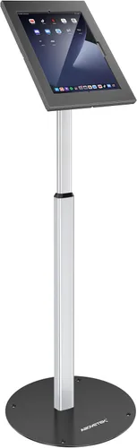 Miniatura 10 de AboveTEK Soporte de piso antirrobo para iPad, soporte de tableta de quiosco de seguridad robusto, soporte seguro ajustable en altura con mecanismo