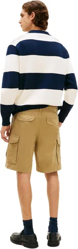 Miniatura 4 de Tommy Hilfiger Pantalones cortos cargo de algodón elástico con 6 bolsillos para hombre