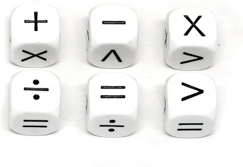 Miniatura 2 de Koplow Games Operators Dice Learning Aid - Accesorios para el aula, multicolor, estándar (0.591 in - 0.669 in)