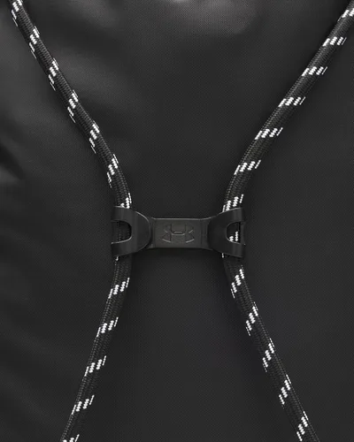 Miniatura 5 de Under Armour Mochila Hustle unisex, (001) NegroNegroBlanco, Talla única