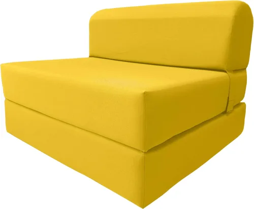 Miniatura 41 de D & D Futon Furniture Chair cama plegable de espuma, sofá de estudio, colchón de espuma doblado (6 x 36 x 70 pulgadas, azul real)