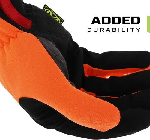 Miniatura 5 de Guantes FasFit de seguridad fluorescentes y reflectantes Mechanix Wear (anaranjado)