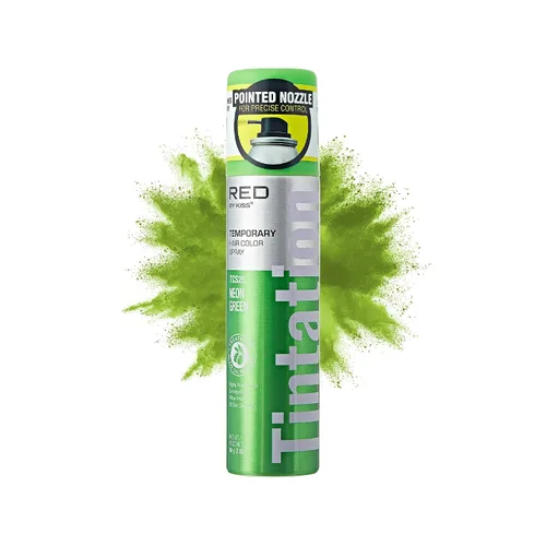 Miniatura 11 de Red by Kiss Tintation - Spray de color temporal para el cabello, 2.82 onzas, secado rápido y a prueba de manchas, tinte lavable de color vivo, spray