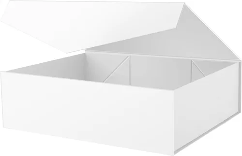 Miniatura 8 de PACKHOME 17 x 14.5 x 5.5 pulgadas, 3 cajas de regalo extra grandes con tapas, cajas de cierre magnético para ropa y regalos grandes
