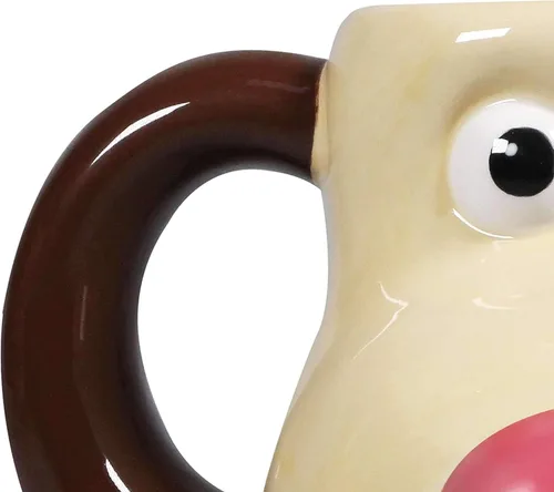 Miniatura 6 de Wallace and Gromit - Taza de café y té de cerámica 3D que cambia el calor, divertida taza grande para hombres, regalo novedoso