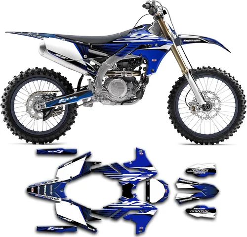 Miniatura 7 de juego de calcomanías para YZF250 YZ250F 2019 2020 2021 2022 2023, YMYZF25194518N001-KO