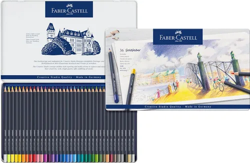 Miniatura 2 de Faber-Castell Creative Studio Goldfaber - Lápices de color (36 unidades)