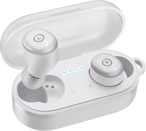Miniatura 12 de TOZO Auriculares inalámbricos T10 Bluetooth 5.3, aplicación para personalizar ecualizador, diseño ergonómico, tiempo de reproducción de 55 horas