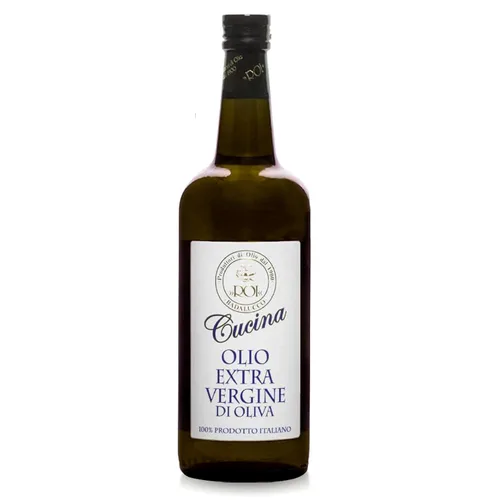 ROI Aceite de oliva virgen extra de Italia - Cucina Ligurian, primer AOVE italiano puro prensado en frío, rico en polifenoles - 34 fl oz (1 litro)
