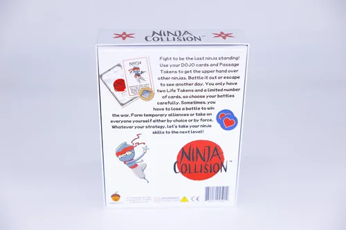 Miniatura 2 de Ninja Collision Un divertido juego de estrategia para familias y amigos. Fácil de aprender y diversión total. Juegos rápidos para grupos pequeños.