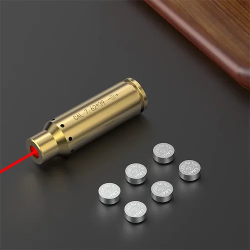 Miniatura 4 de Feyachi Láser de avistamiento de calibre .223 0.219 in/0.354 in Red Dot Laser Boresighter para pistola pistola con interruptor de cola incluido