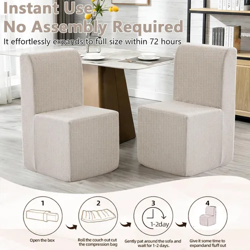 Miniatura 9 de Juego de mesa de comedor extensible marrón de 9 piezas para 8, 63 a 78.74 pulgadas, juego de mesa de cocina y comedor, mesa de comedor extensible