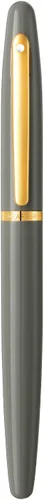 Miniatura 5 de Sheaffer VFM 9427 Bolígrafo Rollerball gris claro brillante con citas de oro PVD