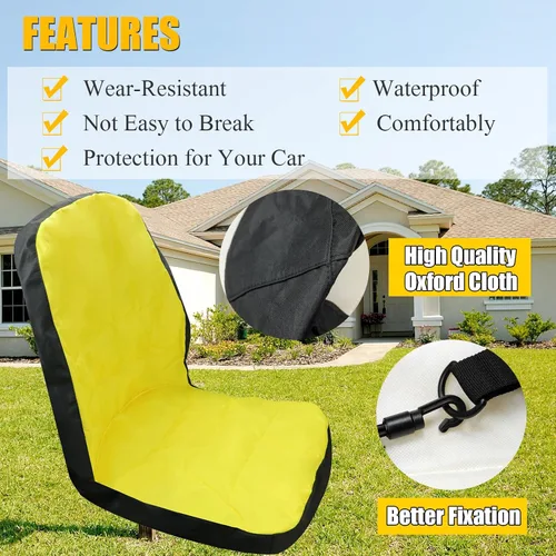Miniatura 5 de John Deere Seat Protect Cover - Compatible con tractor 3E, 3R, 4M y 1023E