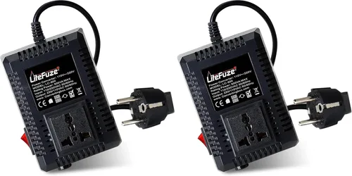Miniatura 10 de LiteFuze, convertor de voltaje alto/bajo para viaje. cable EU