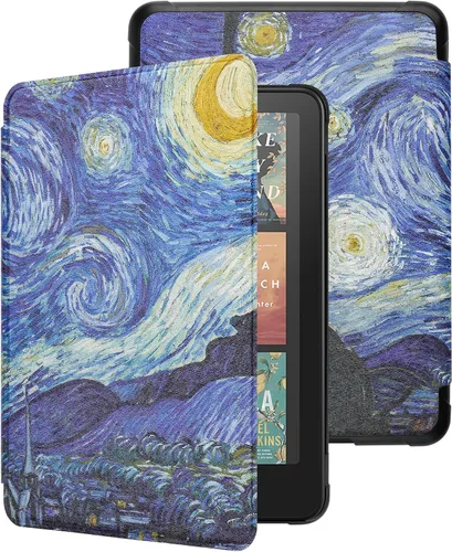 Miniatura 16 de WALNEW Funda para Kindle Paperwhite de 7" de 12ª generación 2024 y Kindle Colorsoft Signature Edition, funda protectora de piel sintética prémium