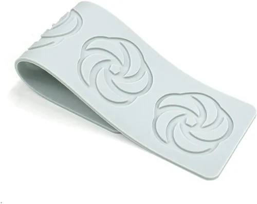 Miniatura 7 de Molde de patrón geométrico, molde en espiral hueco 3D de silicona para fondant para decoración de pasteles, cupcakes, alimentos