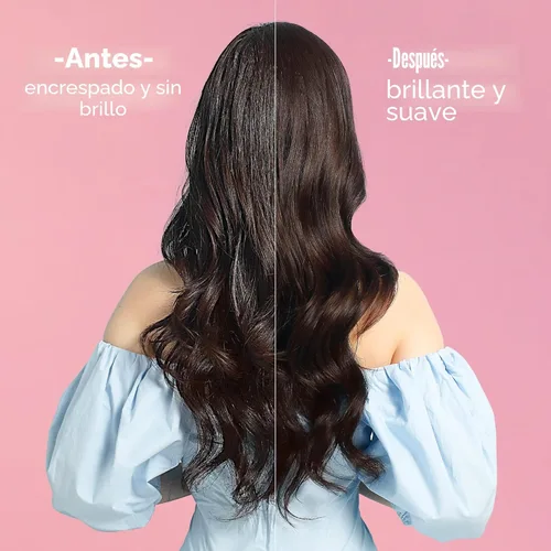 Miniatura 4 de Varita rizadora extra grande de 1.5 pulgadas para cabello largo, barril de turmalina de cerámica con 40000000 iones negativos, 2 clips y guante