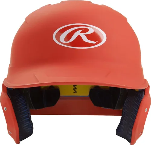 Miniatura 30 de Rawlings Casco de bateo de béisbol MACH Mate Tallas JR y SR Múltiples colores bermellón brillo