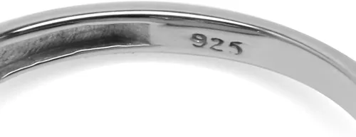 Miniatura 4 de Silvershake Anillo de plata de ley 925 con piedra natal ovalada de 7x5MM con nudo de trinidad celta triquetra