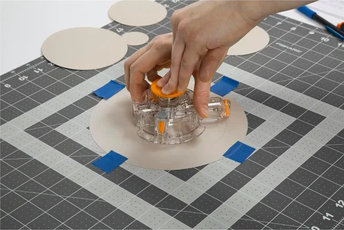 Miniatura 8 de Cortador de círculos con 2 cuchillas de repuesto Fiskars, 93807097