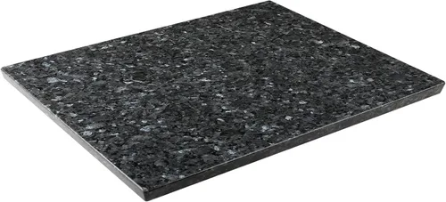 Koville Tabla de Cortar de Granito Natural Noruego para Cocina, 16x20 pulgadas Losa de Piedra Extra Grande Hecha a Mano para Queso, Embutidos, Tabla