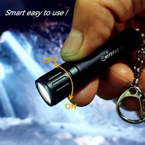 Miniatura 5 de K1 Mini llavero AAA linterna de alto brillo 150 lúmenes pequeño bolsillo linterna pluma luz portátil compacta EDC luz para caminar todos los días
