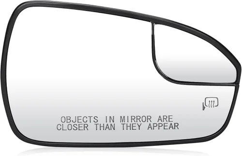 Miniatura 7 de Juego de espejo calefactable para pasajeros y conductores con vista lateral para Ford Fusion 2013, 2014, 2015, 2016, 2017, 2018, 2019, 2020, Ford
