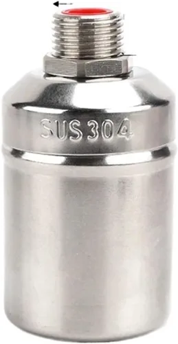 Miniatura 3 de 304 Stainless Steel Automatic Float Valve - 1/2" 3/4" 1" Ball Valve, Internal Mount for Water Tower Tank Level Control(1/2",Side Water Inlet)