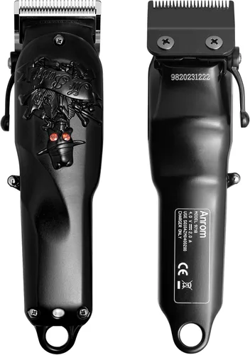 Miniatura 2 de Cortapelos para hombres profesionales, inalámbricas y con cable para cortar el cabello, cortapelos recargables para hombre, juego de corte de pelo