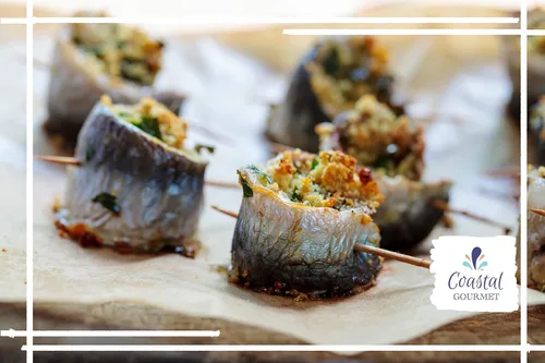 Miniatura 7 de Coastal Gourmet Sardinas en agua, sin sal añadida, 4.375 onzas (paquete de 12) (el embalaje puede variar)