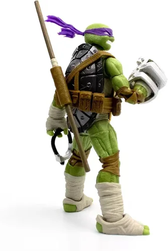 Miniatura 5 de Tortugas Ninja Adolescentes Mutantes BST AXN Donatello IDW Inspirado en Cómic Héroes Figura de Acción de 5 Pulgadas