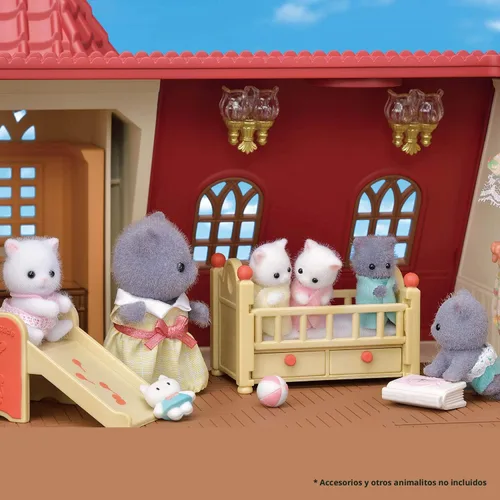 Miniatura 4 de Calico Critters - Familia de gatos persas - Set de 4 figuras de muñecos coleccionables para niños de 3+ años