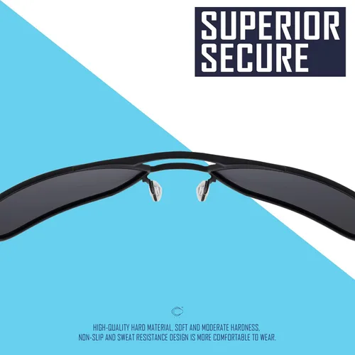 Miniatura 4 de SAUCER Kit de goma de repuesto para nariz y orejeras para orejeras para gafas de sol Oakley OO4142