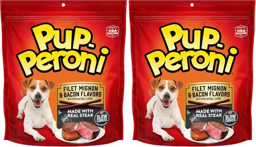 Miniatura 30 de Pup-Peroni Golosinas para Perros, Sabor a Carne de Res Magra, 38 Onzas, Hechas con Carne de Res Real, 90% Libre de Grasa
