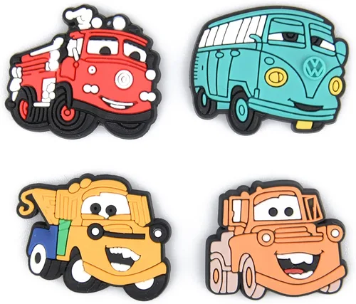 Miniatura 4 de XQNB Diferentes dijes de zapatos de PVC de dibujos animados para zapatos de coche, decoración de pulsera, accesorios para regalos de fiesta de niños