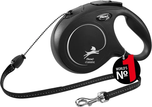 Miniatura 5 de Flexi - Correa retráctil de 5 m para perros de hasta 15kgs, pequeña, azul neón