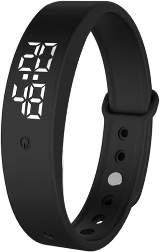 Miniatura 8 de Pulsera de alarma vibratoria con seguimiento de fitness, alarma de vibración silenciosa y diseño impermeable para durmientes pesados, estudiantes