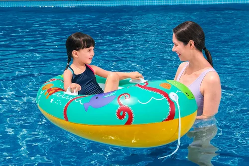 Miniatura 11 de Bestway® 47" x 31"/1.19m x 79cm Tropical Crew Baby Boat