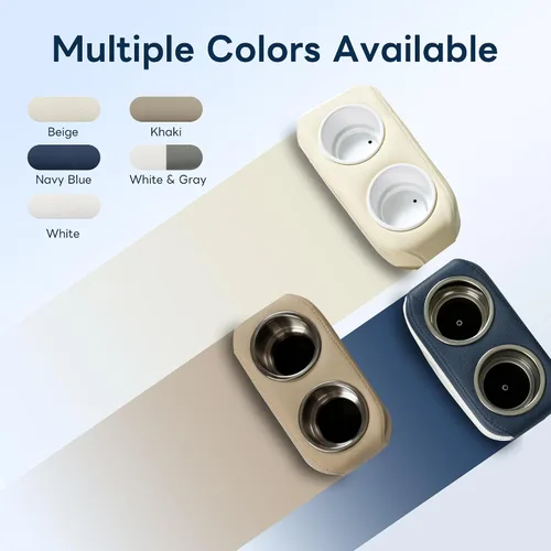 Miniatura 6 de Soporte para tazas Marinexplore para pontón, soporte para tazas de asiento de barco, soporte doble para bebidas, soportes portátiles para tazas