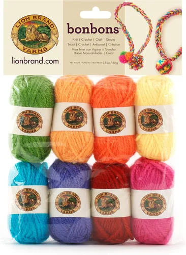 Miniatura 13 de Lion Brand Yarn Paquete de hilo BonBons Brights