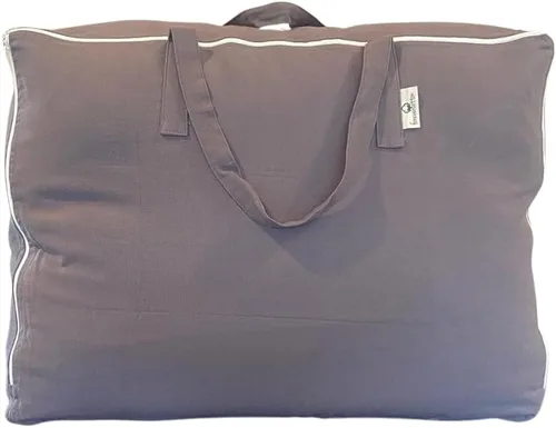 Bolsa de almacenamiento para mantas y edredones con asas para edredones, mantas, ropa de cama y prendas de vestir | Bolsa organizadora transpirable