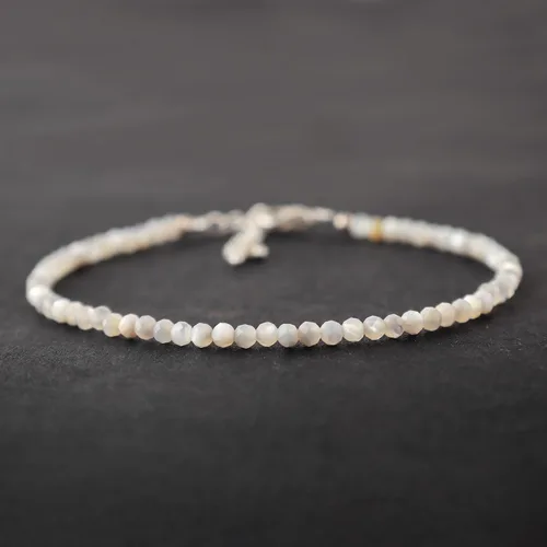 Miniatura 2 de Pulsera de cuentas de piedras preciosas de 0.118 in