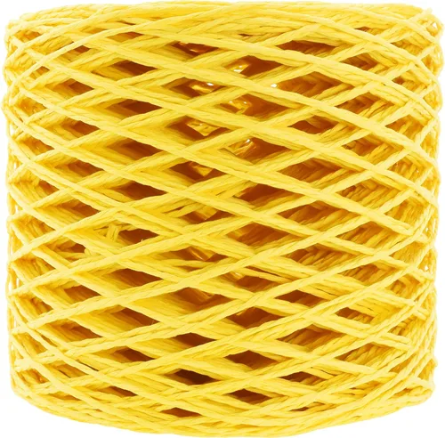 Miniatura 28 de Mandala Crafts Aqua Raffia - Hilo de rafia para envolver regalos, cinta de rafia de papel natural de 200 yardas para ganchillo, manualidades