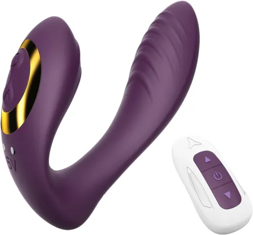 Miniatura 11 de Vibrador de Tracy's Dog para mujeres - Juguetes sexuales portátiles con molienda del clítoris y rotación del punto G para estimulación dual, 10