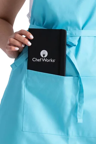 Miniatura 3 de Chef Works Delantal de carnicero unisex, turquesa, talla única