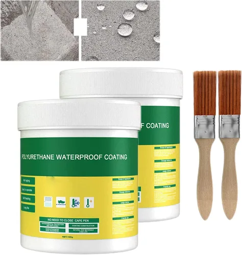 Innovador sellador Mighty Paste, revestimiento impermeable, agente antifugas, revestimiento impermeable de poliuretano, pegado súper fuerte, 200g